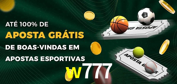 w777 Ate 100% de Aposta Gratis
